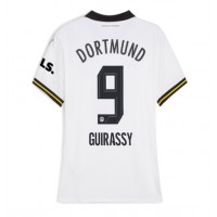 Echipament fotbal Borussia Dortmund Serhou Guirassy #9 Tricou Treilea 2024-25 pentru femei maneca scurta